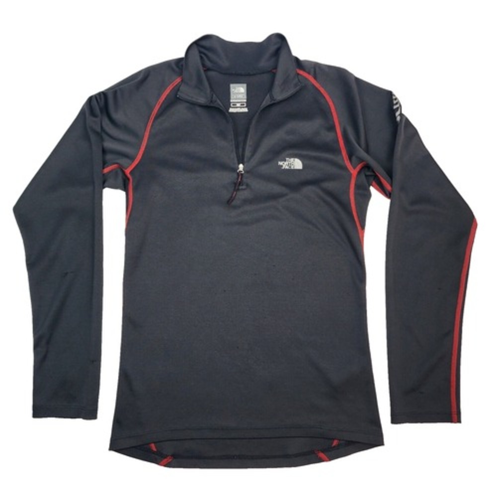North Face Mens Shirt Size S Black Long Sleeve Flight Series Outdoors Athletic